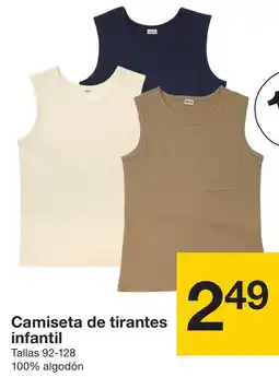 Zeeman Camiseta de tirantes infantil oferta