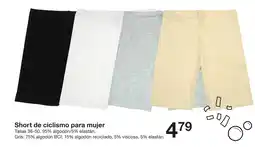 Zeeman Short de ciclismo para mujer oferta