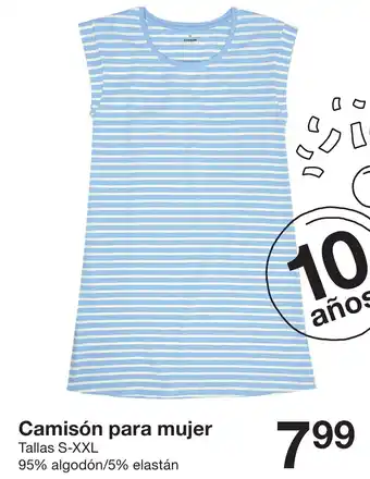 Zeeman Camisón para mujer oferta