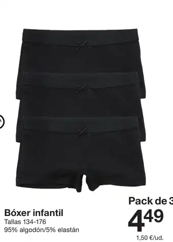 Zeeman Bóxer infantil oferta
