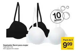Zeeman Sujetador Demi para mujer oferta