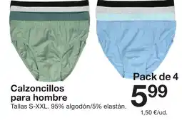 Zeeman Calzoncillos para hombre oferta