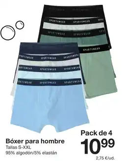 Zeeman Bóxer para hombre oferta