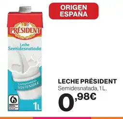 Supercor PRÉSIDENT Leche oferta