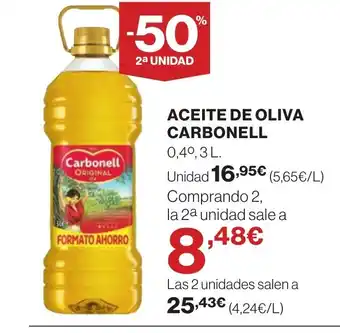 Supercor CARBONELL Aceite de oliva oferta