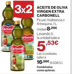Supercor CARBONELL Aceite de oliva virgen extra oferta