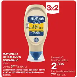 Supercor Mayonesa hellmann's bocabajo oferta