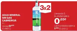 Supercor CABREIROÁ Agua mineral sin gas oferta
