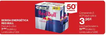 Supercor RED BULL Bebida energética oferta