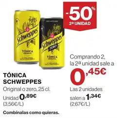 Supercor SCHWEPPES Tónica oferta