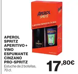 Supercor Aperol spritz aperitivo + vino espumante oferta