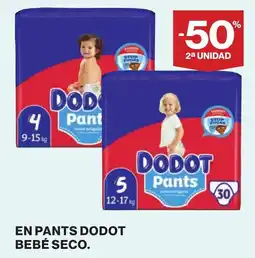 Supercor En pants dodot bebé seco oferta