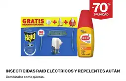 Supercor Insecticidas raid eléctricos y repelentes aután oferta
