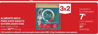 Supercor ONE Alimento seco para gato adulto esterilizado oferta