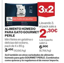 Supercor Alimento húmedo para gato gourmet perle oferta
