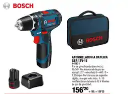 ferrOkey BOSCH Atornillador a bateria oferta