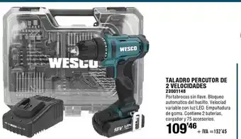 ferrOkey Taladro percutor de 2 velocidades oferta