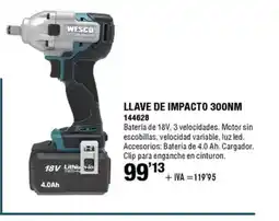ferrOkey Llave de impacto 300nm oferta