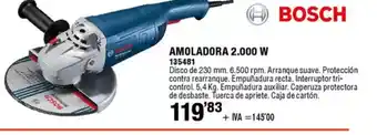 ferrOkey BOSCH Amoladora 2.000 w oferta