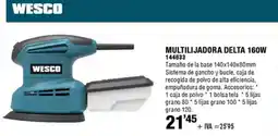 ferrOkey WESCO Multilijadora delta 160w oferta