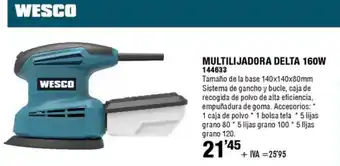 ferrOkey WESCO Multilijadora delta 160w oferta