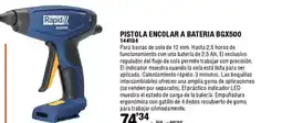 ferrOkey Pistola encolar a bateria bgx500 oferta
