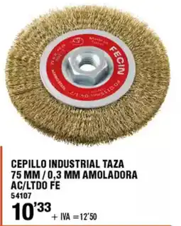 ferrOkey Cepillo industrial taza oferta