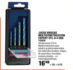 ferrOkey Juego brocas multiconstruccion expert cyl-9 4 uds oferta