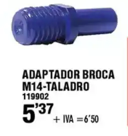 ferrOkey Adaptador broca m14-taladro oferta