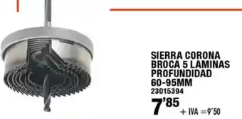 ferrOkey Sierra corona broca 5 laminas oferta