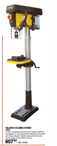 ferrOkey Taladro columna ayerbe oferta