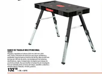 ferrOkey Banco de trabajo multifuncional oferta