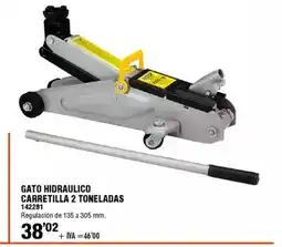 ferrOkey Gato hidraulico carretilla 2 toneladas oferta
