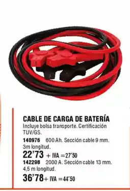 ferrOkey Cable de carga de batería oferta