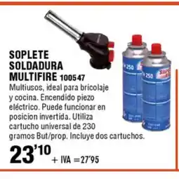 ferrOkey Soplete soldadura oferta