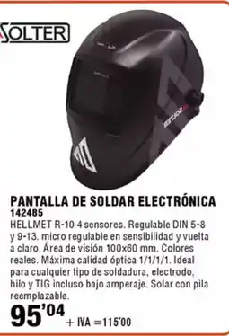 ferrOkey Pantalla de soldar electrónica oferta