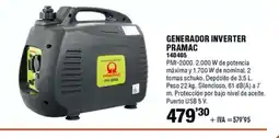 ferrOkey Generador inverter pramac oferta