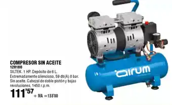ferrOkey Compresor sin aceite oferta