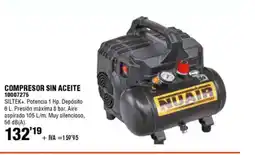 ferrOkey Compresor sin aceite oferta