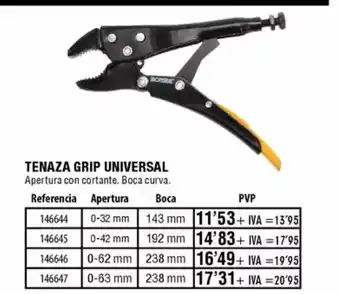 ferrOkey Tenaza grip universal oferta