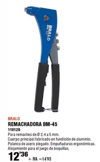 ferrOkey Remachadora bm-45 oferta