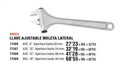 ferrOkey Llave ajustable moleta lateral oferta