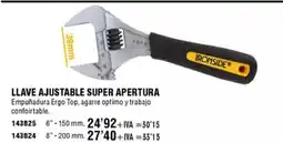 ferrOkey Llave ajustable super apertura oferta