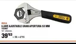 ferrOkey Llave ajustable gran apertura 53 mm oferta