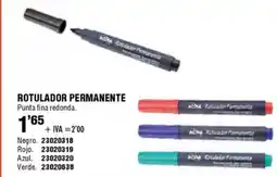 ferrOkey Rotulador permanente oferta