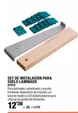 ferrOkey Set de instalación para suelo laminado oferta