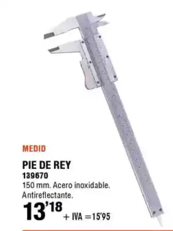 ferrOkey Pie de rey oferta