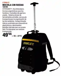 ferrOkey STANLEY Mochila con ruedas oferta