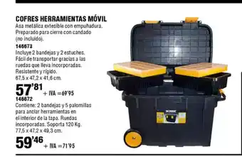 ferrOkey Cofres herramientas móvil oferta