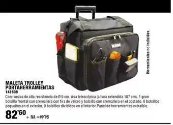 ferrOkey Maleta trolley portaherramientas oferta